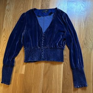 Intermix Velvet Top